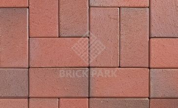 Клинкерная брусчатка ABC-Klinkergruppe Recker-bunt 240х118х52