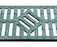 Чугунная решетка AQUA-PROM 750х200