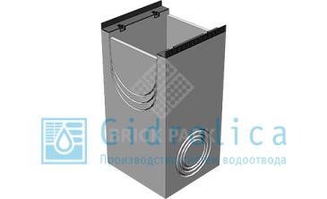 BGM пескоуловитель для тяжелых нагрузок DN400, 500/540/1000, односекционный, с чугунной насадкой