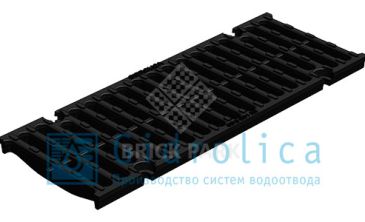 Решетка водоприемная Gidrolica Super РВ -15.19.50 - щелевая чугунная ВЧ, кл. D400