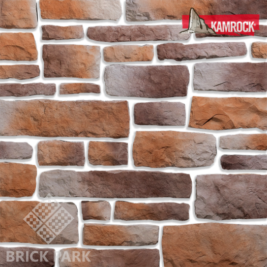 Искусственный камень Камрок Грубый скол 04110