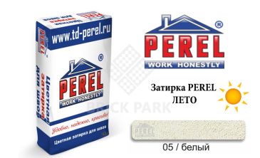 Цветная затирка Perel RL 0405 белый