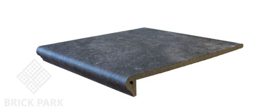 Клинкерная ступень флорентийская Interbau Abell 310x320x9,5 Ashgrau 273