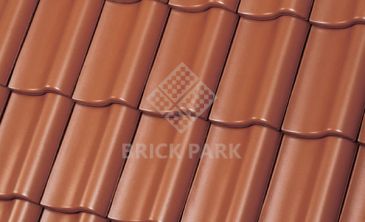 Керамическая черепица Roben LIMBURG Rot-engobiert (Красный, ангоб)