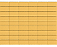 Бетонная брусчатка БРАЕР Прямоугольник Желтый 200x100x40