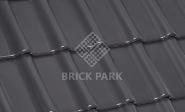 Черепица керамическая Laumans TIEFA SUPRA Глазурь nr.41 grau-satiniert