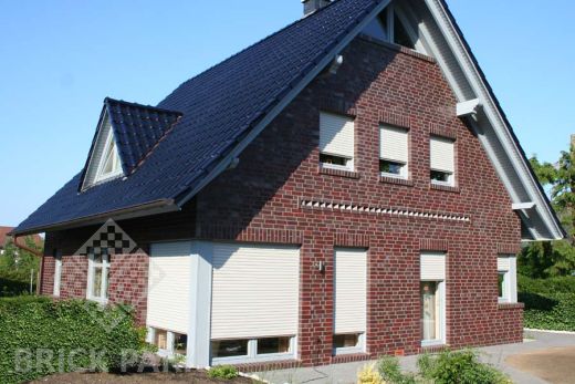 Керамическая черепица Roben FLANDERNplus Anthrazit (Антрацит, ангоб) 