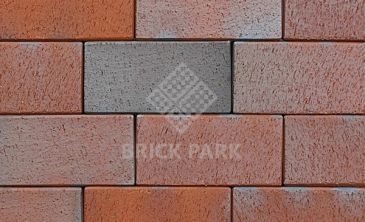 Клинкерная брусчатка ABC-Klinkergruppe Opalblau-geflammt 200х100х52