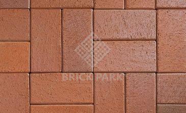 Клинкерная брусчатка ABC-Klinkergruppe Altfarben-bunt-geflammt 200х100х52