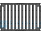 Решетка чугунная для тяжелых нагрузок DN200, 500/247/25, 16/220, кл. F900 кН