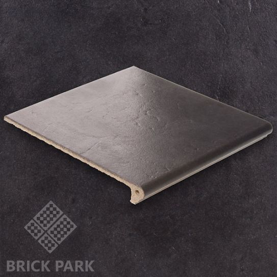 Ступень угловая флорентинер ABC Mittelalterliche Schiefergrau