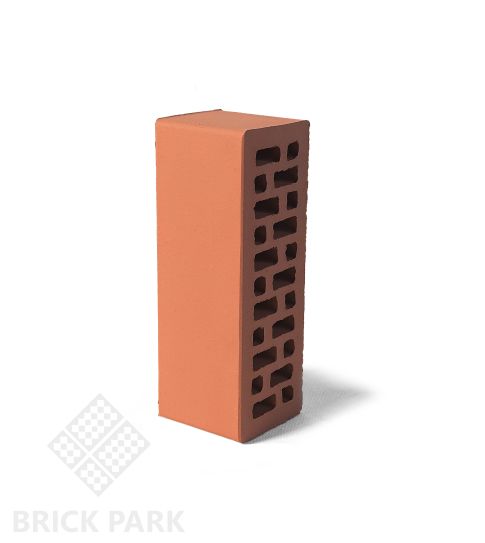 Кирпич BRAER красный гладкий NF 0.9