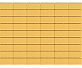 Бетонная брусчатка БРАЕР Прямоугольник Желтый 200x100x60