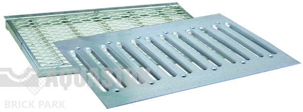 Придверная стальная решетка 500/1000