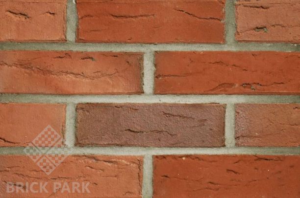 Кирпич Abc 0558 Grafschafter rot bunt NF