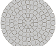 Тротуарная плитка Каменный век Классико Ориджинал Stone Top Мрамор 115×115×60