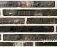 Кирпич ручной формовки Real Brick КР/0,5ПФ Ригель antic RB 13 глина античная графитовая