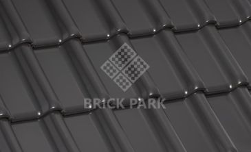 Черепица керамическая Laumans TIEFA XL TOP Матовая глазурь nr.21 grau 