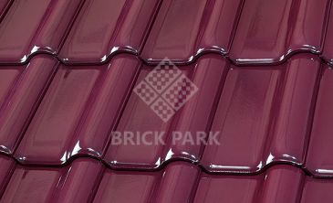 Керамическая черепица Roben FLANDERNplus Barolo, Glasur (Бароло, глазурь) 