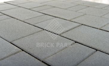 Бетонная брусчатка БРАЕР Старый город Ландхаус антрацит 160x160x80