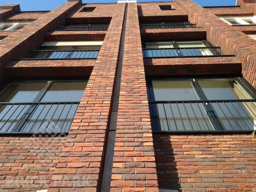 Кирпич Engels Limburgs oranje bont WDF1/2