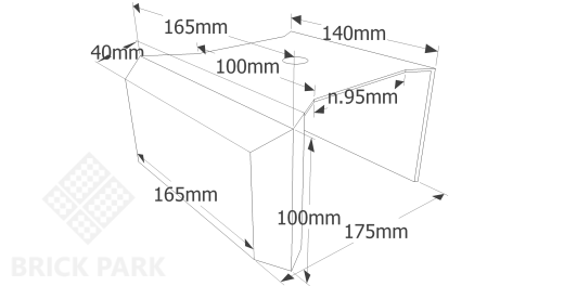 Светодиодная брусчатка LedStone 190x175 Cold 