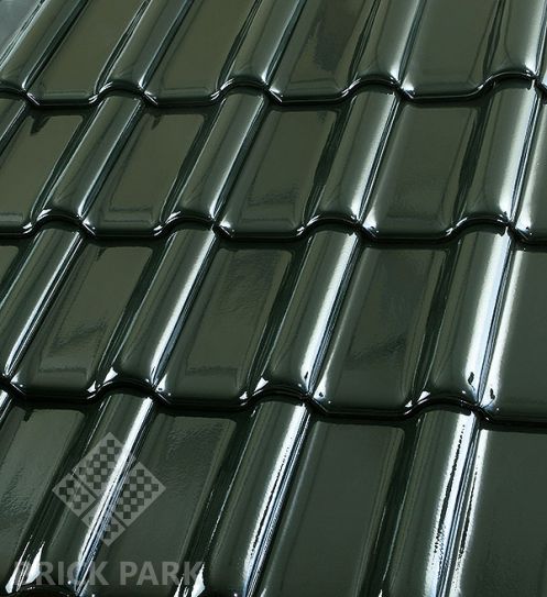 Керамическая черепица Roben FLANDERNplus Borneo, Glazur (Борнео, глазурь) 