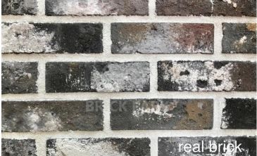 Кирпич ручной формовки Real Brick КР/1 ПФ antic RB 13 глина античная графитовая