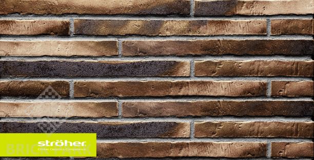 Клинкерная плитка Stroeher Riegel 50 451 gold-braun