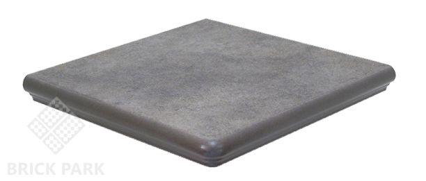 Клинкерная ступень флорентийская угл. Interbau Nature Art 320x320x9,5 Quarz Grau 119