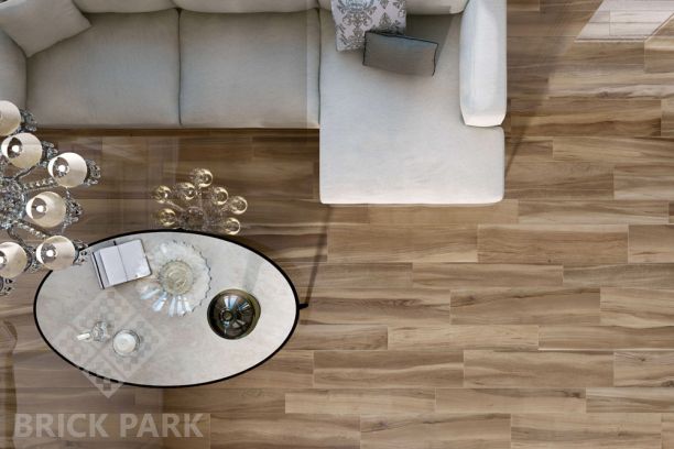 Керамогранит Italgraniti Maxiwood Noce Oro 22,5x90