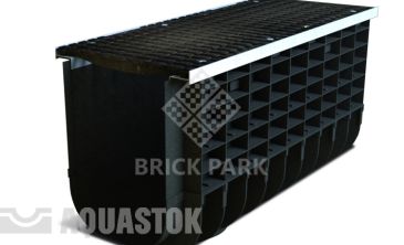 Лоток ЛВП Profi DN300 H415 C250 комплект с решеткой чугунной