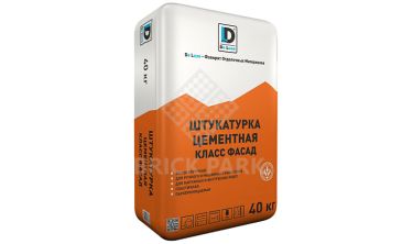 Штукатурка цементная De Luxe КЛАСС ФАСАД