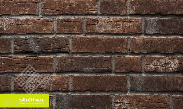 Клинкерная плитка Stroeher Steinlinge 377 platinbraun
