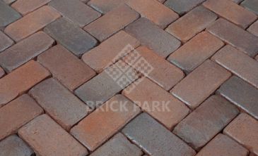 Клинкерная Брусчатка Wienerberge Retro Rotblaubunt 52