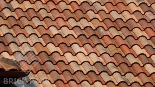 Черепица La Escandella Mixed 'S' Roof Tile Large RED Milenium