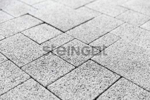 Тротуарная плитка Бавария Белый гранит (Bianco Nero) 60 мм