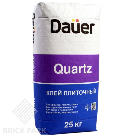 Плиточный клей Dauer для мрамора, гранита, декоративного камня "QUARTZ / КВАРЦ"