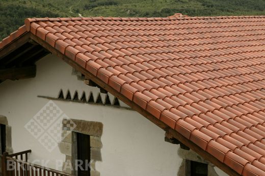 Черепица La Escandella Mixed 'S' Roof Tile Small RED Jaspee Red