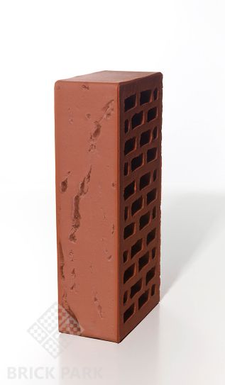 Кирпич BRAER красный кора дуба NF