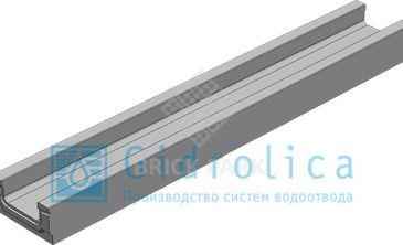 BGF Мелкосидящий лоток DN100, h 80, без уклона