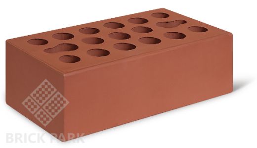 Кирпич Керма Бордо 1,4 НФ гладкий