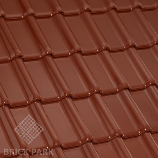 Черепица керамическая Laumans TIEFA XL TOP Матовая глазурь nr.22  kupferrot