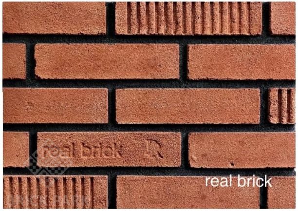 Плитка ручной работы угловая Real Brick Крафтовый mono RB 2-10 Кирпичный 