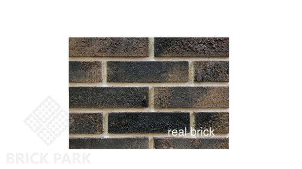 Плитка ручной работы угловая Real Brick Коллекция 6 RB 6-05 Коричневый 250/120х65х20