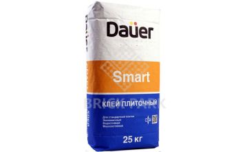 Плиточный клей Dauer для плитки и укладки керамогранита на пол "SMART / СМАРТ"