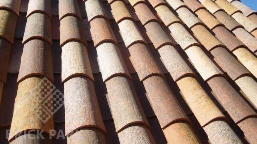 Черепица La Escandella Curved Roof Tile T5 RED Milenium