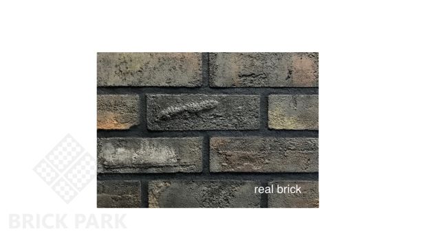 Плитка ручной работы Real Brick Коллекция 9 KANTRI RB 9-13 графитовая