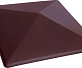 Колпаки на забор King Klinker Кармазиновый Остров 310x445x90