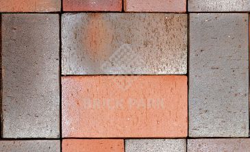 Клинкерная брусчатка Roben Pflasterklinker ALTONA blau-rot, фото Клинкерная брусчатка Roben Pflasterklinker ALTONA blau-rot, фото